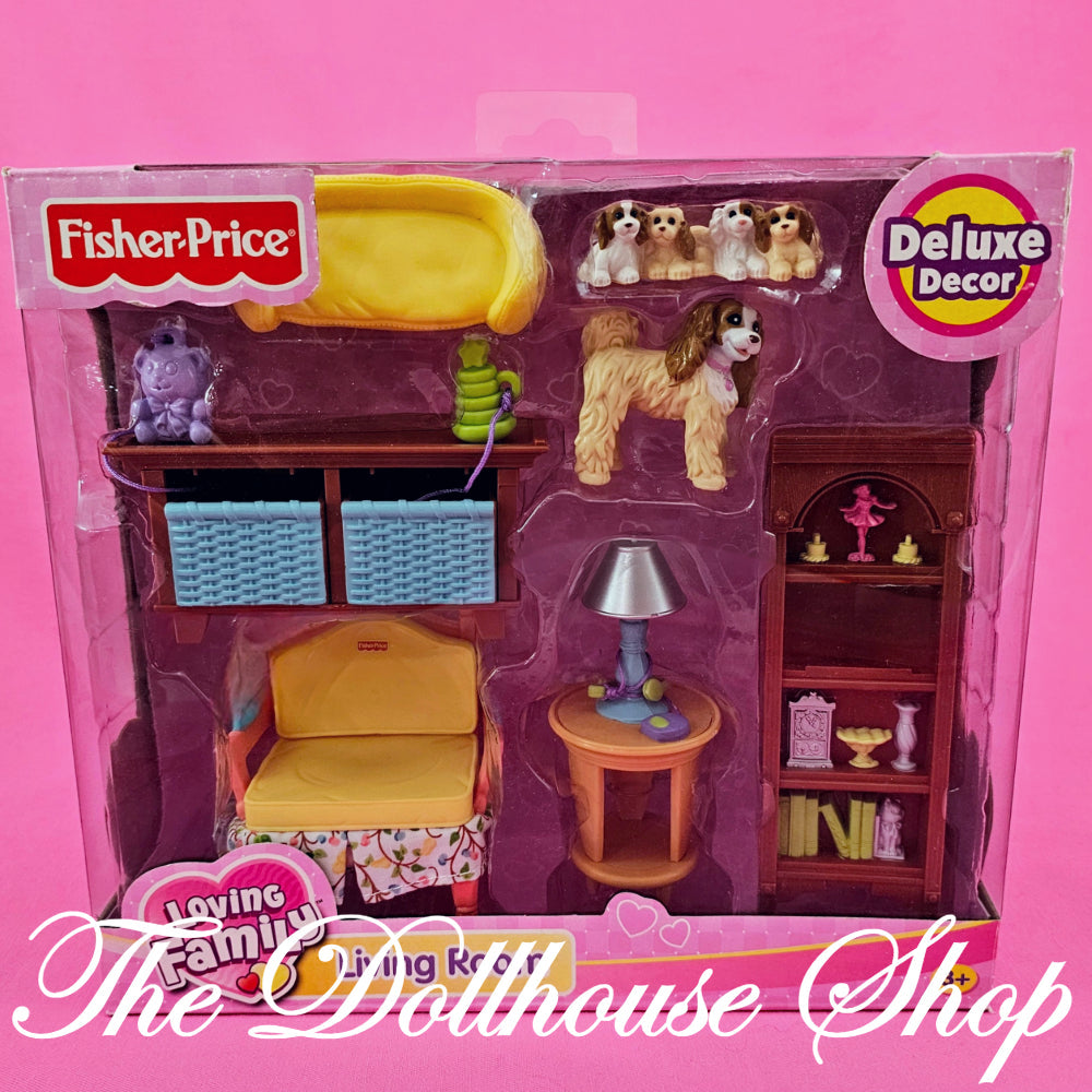 Fisher Price Loving Family Dollhouse Living Room Boxed Set – The