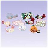 Fisher Price Loving Family Dollhouse Seasonal Holiday Fun Set New-Toys & Hobbies:Preschool Toys & Pretend Play:Fisher-Price:1963-Now:Dollhouses-Fisher-Price-Christmas,Dollhouse,Fisher Price,Food Accessories,Holidays & Seasonal,Loving Family,New,New Boxed Sets-Fisher Price Loving Family Dollhouse Seasonal Holiday Set Includes 2 Christmas Plates, valentine's cookie plate, Christmas cookies, pumpkin, 2 valentine's plates, punch bowl with cups, 2 Christmas placemats. Vintage New Boxed Set for Fisher Price Lovin