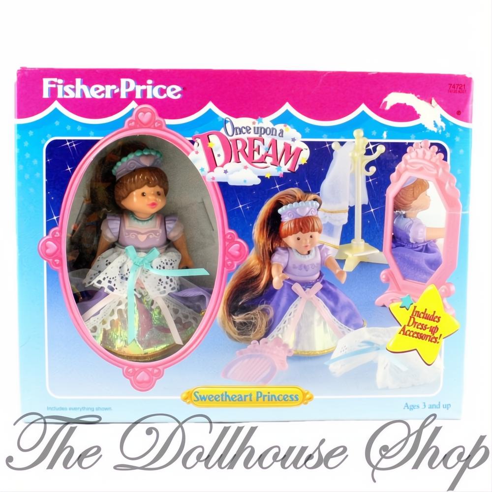 New Fisher Price Once Upon A Dream Dollhouse Sweetheart Princess Girl – The  Dollhouse Shop