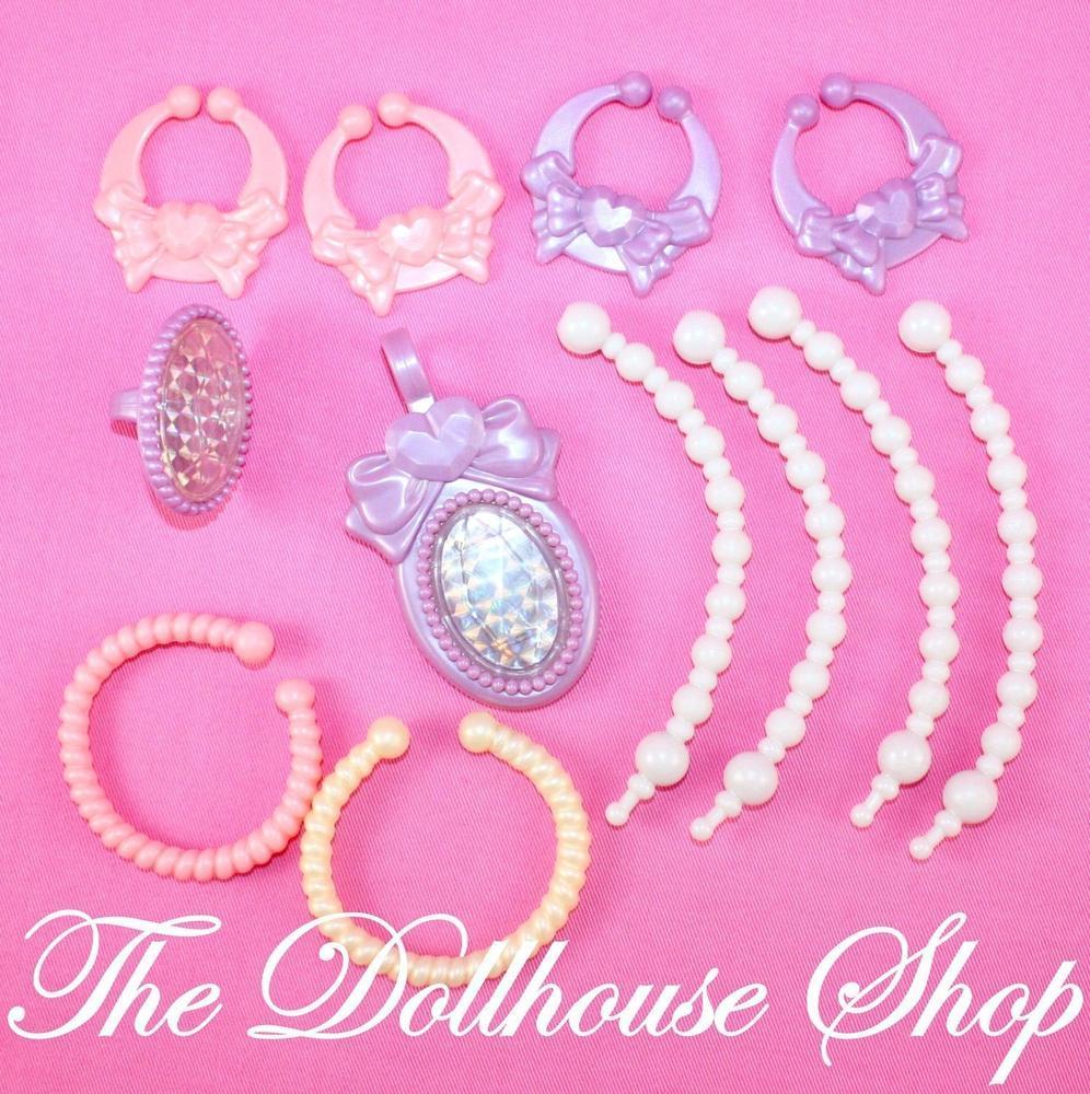 2001 Fisher Price Loving Family Little Girls Pretend Jewelry Box Playset-Toys & Hobbies:Preschool Toys & Pretend Play:Fisher-Price:1963-Now:Dollhouses-Fisher-Price-Dollhouse,Dream Dollhouse,Fisher Price,Loving Family,New,New Boxed Sets-Genuine 2001 Fisher Price Loving Family Jewelry Box playset with plastic jewelry for kids 3+. Find it now at The Dollhouse Shop, the dollhouse experts!-The Dollhouse Shop