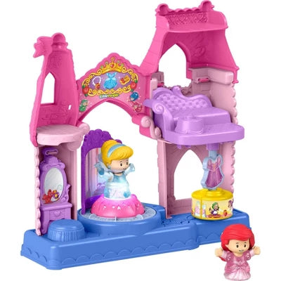 Fisher-Price Little People Disney Princess Shimmer & Glow Dress Shop Toddler Playset & 2 Figures-The Dollhouse Shop