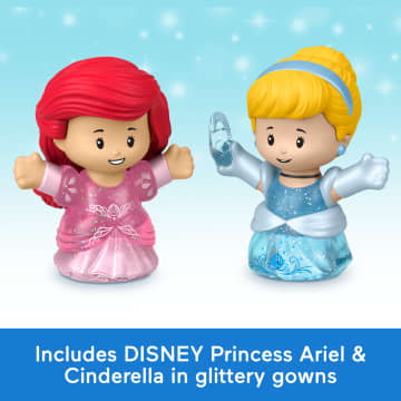 Fisher-Price Little People Disney Princess Shimmer & Glow Dress Shop Toddler Playset & 2 Figures-The Dollhouse Shop