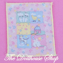 Barbie and Krissy Bedtime Baby Doll's Blanket Nursery-Dolls & Bears:Dolls:Barbie Contemporary (1973-Now):Clothing & Accessories:Accessories-Barbie-Barbie,Blankets & Rugs,Mattel,Nursery Room,Soft Furnishings-Barbie and Krissy Bedtime Baby Doll's Nursery Blanket is perfect for 2-inch dolls. Find this and more at The Dollhouse Shop today!-The Dollhouse Shop