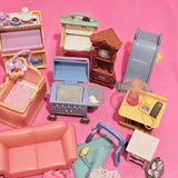 CLEARANCE Fisher Price Loving Family Dollhouse Doll People furniture lot M-Toys & Hobbies:Preschool Toys & Pretend Play:Fisher-Price:1963-Now:Dollhouses-Fisher-Price-Clearance,Dollhouse,Dolls,Dream Dollhouse,Fisher Price,Loving Family,Sold as is - Damaged Lots,Used-The Dollhouse Shop