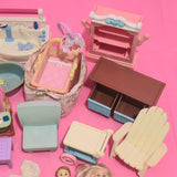 CLEARANCE Fisher Price Loving Family Dollhouse Doll People furniture lot k-Toys & Hobbies:Preschool Toys & Pretend Play:Fisher-Price:1963-Now:Dollhouses-Fisher-Price-Clearance, Dollhouse, Dolls, Dream Dollhouse, Fisher Price, Loving Family, Sold as is - Damaged Lots, Used-The Dollhouse Shop