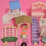CLEARANCE Fisher Price Loving Family Dollhouse Doll People furniture lot l-Toys & Hobbies:Preschool Toys & Pretend Play:Fisher-Price:1963-Now:Dollhouses-Fisher-Price-Clearance,Dollhouse,Dolls,Dream Dollhouse,Fisher Price,Loving Family,Sold as is - Damaged Lots,Used-The Dollhouse Shop