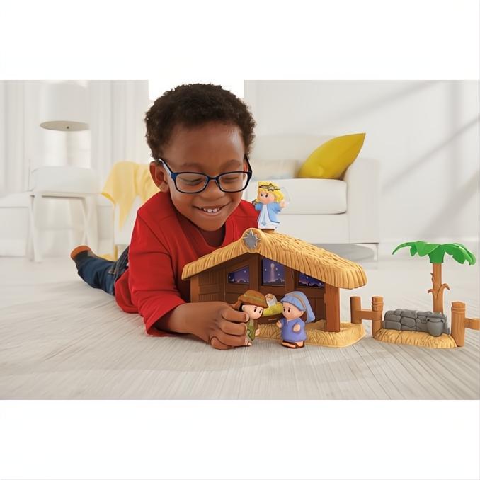 Fisher Price Little People A Deluxe Christmas Story Nativity Set-The Dollhouse Shop