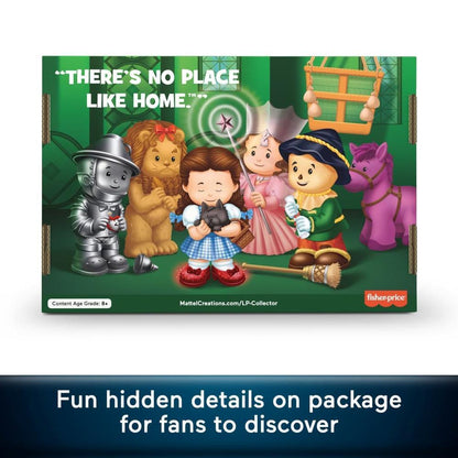 Fisher-Price Little People Little People Collector The Wizard Of Oz Special Edition Set-Toys & Hobbies:Preschool Toys & Pretend Play:Fisher-Price:1963-Now:Little People (1997-Now)-Fisher-Price-Fisher Price,Little People,Little People Collector,New,New Boxed Sets-Wicked: For Good Little People set with Elphaba & Glinda figures, perfect for fans! Available now at The Dollhouse Shop—collect and play today!-The Dollhouse Shop