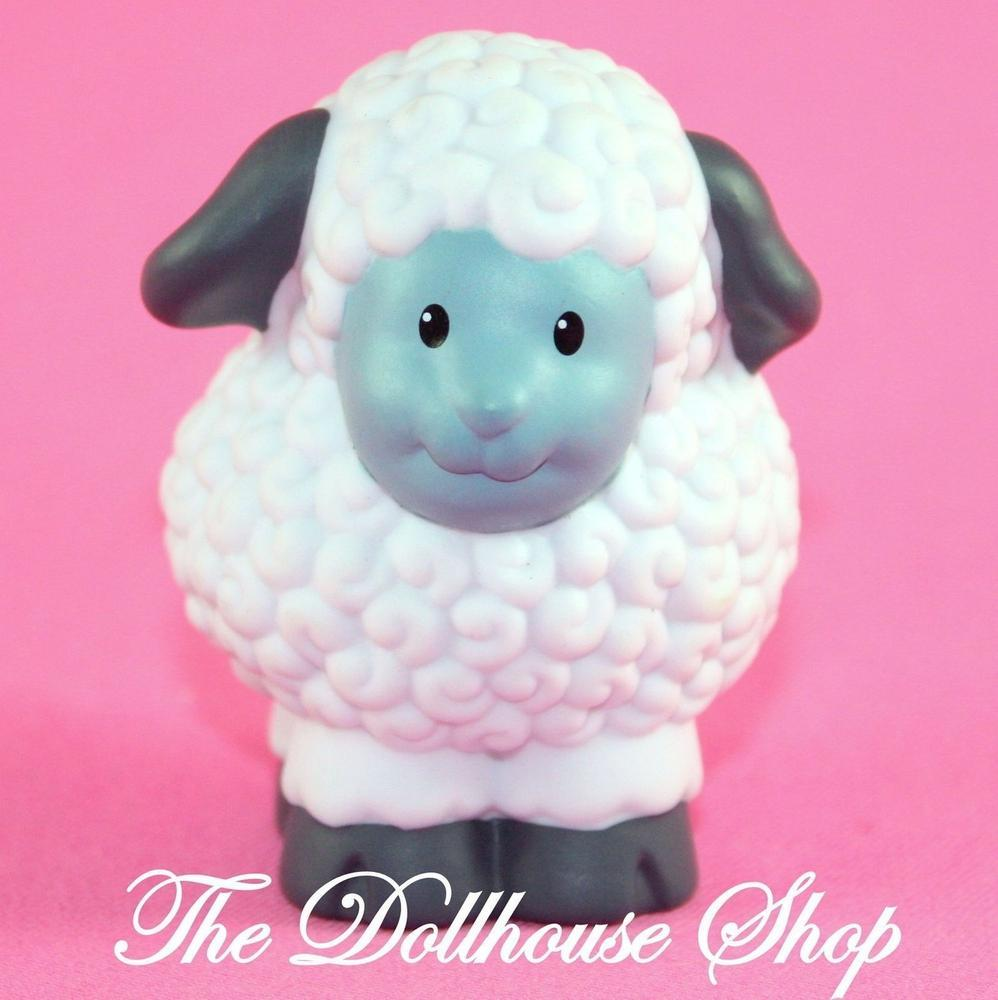 Fisher Price Little People Sheep Lamb for Nativity Christmas Farm Barn Zoo-Toys & Hobbies:Preschool Toys & Pretend Play:Fisher-Price:1963-Now:Little People (1997-Now)-Fisher-Price-Animals & Pets,Barnyard,Christmas,Farm,Fisher Price,Little People,Used-The Dollhouse Shop