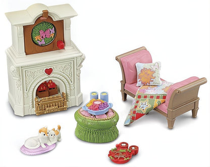 Fisher Price Loving Family Dollhouse 2 in 1 Seasonal Holiday Room Set-The Dollhouse Shop