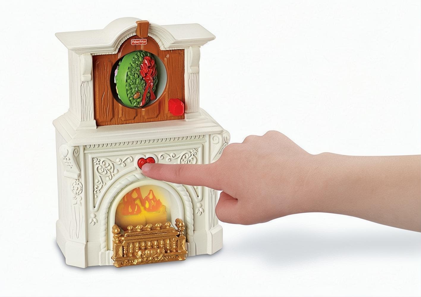 Fisher Price Loving Family Dollhouse 2 in 1 Seasonal Holiday Room Set-The Dollhouse Shop