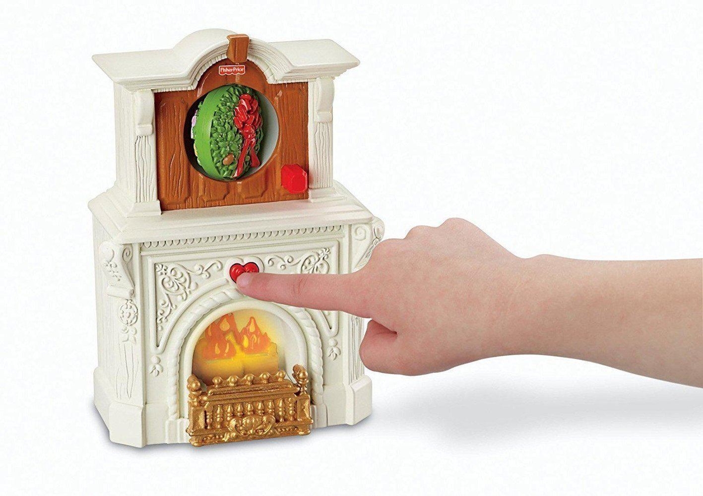 Fisher Price Loving Family Dollhouse 2 in 1 Seasonal Holiday Room Set-Toys & Hobbies:Preschool Toys & Pretend Play:Fisher-Price:1963-Now:Dollhouses-Fisher-Price-Christmas,Dollhouse,Fisher Price,Holidays & Seasonal,Living Room,Loving Family,New Boxed Sets-The Dollhouse Shop