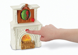 Fisher Price Loving Family Dollhouse 2 in 1 Seasonal Holiday Room Set-Toys & Hobbies:Preschool Toys & Pretend Play:Fisher-Price:1963-Now:Dollhouses-Fisher-Price-Christmas,Dollhouse,Fisher Price,Holidays & Seasonal,Living Room,Loving Family,New Boxed Sets-The Dollhouse Shop
