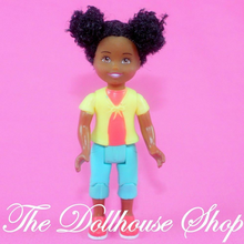 Fisher Price Loving Family Dollhouse African American Girl Doll sister twin time-Toys & Hobbies:Preschool Toys & Pretend Play:Fisher-Price:1963-Now:Dollhouses-Fisher-Price-African American,Dollhouse,Dolls,Fisher Price,Girl Dolls,Loving Family,Twin Time,Twins,Used-The Dollhouse Shop