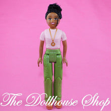 Fisher Price Loving Family Dollhouse African American Mother Mom Doll-Toys & Hobbies:Preschool Toys & Pretend Play:Fisher-Price:1963-Now:Dollhouses-Fisher-Price-African American,Dolls,Fisher Price,Loving Family,Mother,Used-Fisher Price Loving Family Grand Mansion Dollhouse Mother Doll with poseable doll. Perfect for creative play. Shop now at The Dollhouse Shop!-The Dollhouse Shop