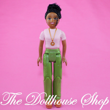 Fisher Price Loving Family Dollhouse African American Mother Mom Doll-Toys & Hobbies:Preschool Toys & Pretend Play:Fisher-Price:1963-Now:Dollhouses-Fisher-Price-African American,Dolls,Fisher Price,Loving Family,Mother,Used-The Dollhouse Shop