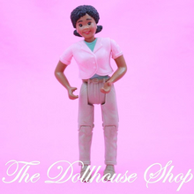 Fisher Price Loving Family Dollhouse African American Twin Time Mom Doll-Toys & Hobbies:Preschool Toys & Pretend Play:Fisher-Price:1963-Now:Dollhouses-Fisher-Price-African American,Dollhouse,Dolls,Fisher Price,Loving Family,Mother,Twin Time,Used-The Dollhouse Shop
