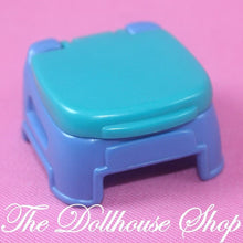 Fisher Price Loving Family Dollhouse Bathroom Blue Green Baby Doll Potty-Toys & Hobbies:Preschool Toys & Pretend Play:Fisher-Price:1963-Now:Dollhouses-Fisher-Price-Bathroom,Bathroom & Laundry Room,Dollhouse,Fisher Price,Loving Family,Nursery Room,Used-Fisher Price Loving Family Dollhouse blue-green baby doll potty fits 2-inch dolls. Perfect for dollhouse fun! Shop now at The Dollhouse Shop!-The Dollhouse Shop