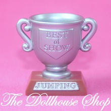 Fisher Price Loving Family Dollhouse Best of Show Horse Pony Trophy-Toys & Hobbies:Preschool Toys & Pretend Play:Fisher-Price:1963-Now:Dollhouses-Fisher-Price-Animal & Pet Accessories,Dollhouse,Fisher Price,Horses & Stables,Loving Family,Used-The Dollhouse Shop