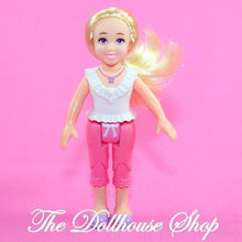 Fisher Price Loving Family Dollhouse Blonde Girl Sister sibling Doll-Toys & Hobbies:Preschool Toys & Pretend Play:Fisher-Price:1963-Now:Dollhouses-Fisher-Price-Blonde Hair,Dollhouse,Dolls,Fisher Price,Girl Dolls,Loving Family,Used-Fisher Price Loving Family Blonde Sister Doll, 4-inch poseable with synthetic hair. Perfect for dollhouses. Find her now at The Dollhouse Shop!-The Dollhouse Shop