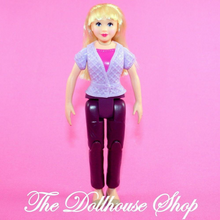 Fisher Price Loving Family Dollhouse Blonde Mom Mother Parent Doll-Toys & Hobbies:Preschool Toys & Pretend Play:Fisher-Price:1963-Now:Dollhouses-Fisher-Price-Dollhouse,Dolls,Fisher Price,Loving Family,Mother,Used-The Dollhouse Shop