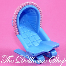 Fisher Price Loving Family Dollhouse Blue Baby Doll Bouncer Bouncy Seat Nursery-Toys & Hobbies:Preschool Toys & Pretend Play:Fisher-Price:1963-Now:Dollhouses-Fisher-Price-Blue,Dollhouse,Dream Dollhouse,Fisher Price,Loving Family,Nursery Room,Used-The Dollhouse Shop