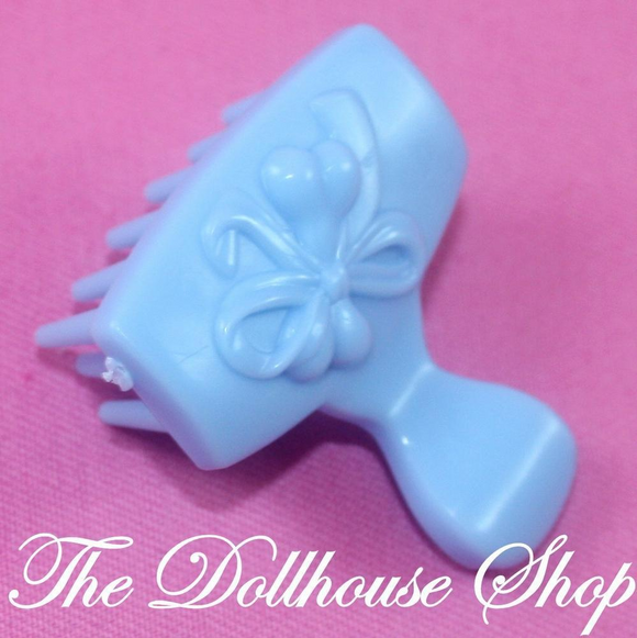 Fisher Price Loving Family Dollhouse Blue Dog Brush Horse Pony Hair-Toys & Hobbies:Preschool Toys & Pretend Play:Fisher-Price:1963-Now:Dollhouses-Fisher-Price-Animal & Pet Accessories,Dollhouse,Fisher Price,Horses & Stables,Kids Bedroom,Loving Family-The Dollhouse Shop