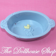Fisher Price Loving Family Dollhouse Blue Pet Bath Tub Cat Dog Bathtub-Toys & Hobbies:Preschool Toys & Pretend Play:Fisher-Price:1963-Now:Dollhouses-Fisher-Price-Animal & Pet Accessories,Blue,Dollhouse,Fisher Price,Loving Family,Outdoor Furniture,Used-Fisher Price Loving Family Dollhouse Blue Pet Bath Tub for kitten or puppy. Perfect for pretend play! Find it now at The Dollhouse Shop!-The Dollhouse Shop