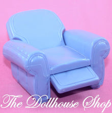 Fisher Price Loving Family Dollhouse Blue Recliner Sofa Chair Living Room-Toys & Hobbies:Preschool Toys & Pretend Play:Fisher-Price:1963-Now:Dollhouses-Fisher-Price-Blue,Chairs,Dollhouse,Fisher Price,Living Room,Loving Family,Used-Fisher Price Loving Family Dollhouse Blue Recliner Sofa for fun play! Perfect for dollhouses. Find it now at The Dollhouse Shop, your dollhouse expert!-The Dollhouse Shop