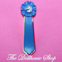 Fisher Price Loving Family Dollhouse Blue Silver Horse Pony Ribbon Stable-Toys & Hobbies:Preschool Toys & Pretend Play:Fisher-Price:1963-Now:Dollhouses-Fisher-Price-Blue,Dollhouse,Fisher Price,Home & Stable,Horses & Stables,Loving Family,Sweet Expressions Stable,Used-Fisher Price Loving Family Dollhouse Blue Silver Horse Pony Ribbon for your stable (sold separately). Find it now at The Dollhouse Shop! Perfect for play.-The Dollhouse Shop