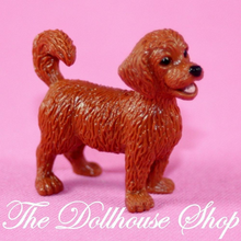 Fisher Price Loving Family Dollhouse Brown Pet Puppy Dog Animal Doggy-Toys & Hobbies:Preschool Toys & Pretend Play:Fisher-Price:1963-Now:Dollhouses-Fisher-Price-Animals & Pets,Backyard Fun,Dollhouse,Fisher Price,Loving Family,Used-The Dollhouse Shop