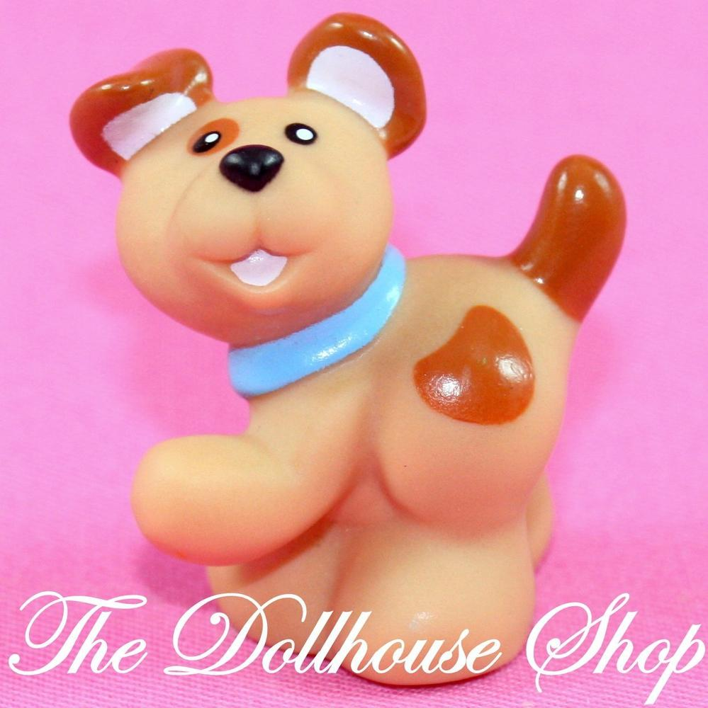 Fisher Price Loving Family Dollhouse Brown Spotted Patch Pet Puppy Dog-Toys & Hobbies:Preschool Toys & Pretend Play:Fisher-Price:1963-Now:Dollhouses-Fisher-Price-Animals & Pets,Backyard Fun,Brown,Dollhouse,Fisher Price,Loving Family,Used-The Dollhouse Shop
