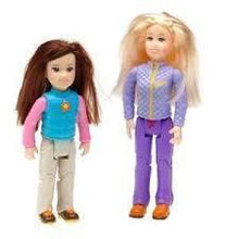 Fisher Price Loving Family Dollhouse Campers Sister & Friend Girls Doll Figures-Toys & Hobbies:Preschool Toys & Pretend Play:Fisher-Price:1963-Now:Dollhouses-Fisher-Price-Blonde Hair,Brown Hair,Camping Sets,Dollhouse,Dolls,Fisher Price,Girl Dolls,Loving Family,New,New Boxed Sets-Fisher Price Loving Family Dollhouse Campers Sister & Friend set, perfect for ages 3+. Find it new and boxed at The Dollhouse Shop today!-The Dollhouse Shop