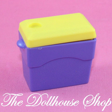 Fisher Price Loving Family Dollhouse Camping Cooler Ice Chest Picnic Food-Toys & Hobbies:Preschool Toys & Pretend Play:Fisher-Price:1963-Now:Dollhouses-Fisher-Price-Backyard Fun,Camping Sets,Dollhouse,Fisher Price,Food Accessories,Kitchen,Loving Family,New,Outdoor Furniture,Purple-The Dollhouse Shop