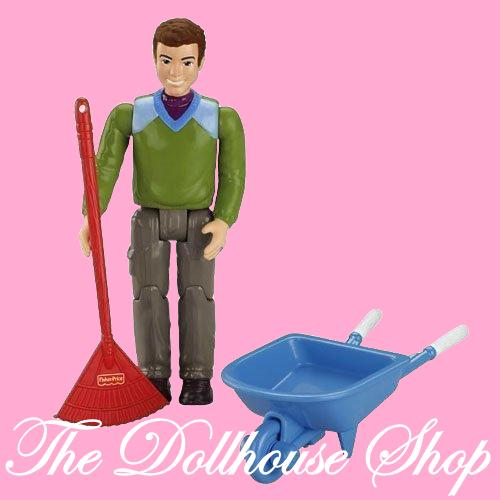 Fisher Price Loving Family Dollhouse Caucasian Father Dad Doll-Toys & Hobbies:Preschool Toys & Pretend Play:Fisher-Price:1963-Now:Dollhouses-Fisher-Price-Dollhouse,Dolls,Father,Fisher Price,Loving Family,New,New Boxed Sets-The Dollhouse Shop