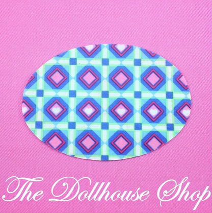 Fisher Price Loving Family Dollhouse Christmas Reindeer Floor Rug Holidays-The Dollhouse Shop
