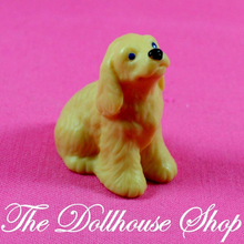 Fisher Price Loving Family Dollhouse Cocker Spaniel Pet Puppy Dog Animal-Toys & Hobbies:Preschool Toys & Pretend Play:Fisher-Price:1963-Now:Dollhouses-Fisher-Price-Animals & Pets,Dollhouse,Fisher Price,Loving Family,Used-The Dollhouse Shop