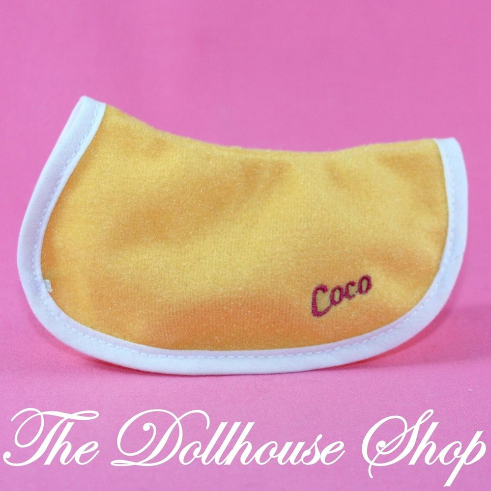 Fisher Price Loving Family Dollhouse Coco Horse Pony Stable Yellow Blanket-Toys & Hobbies:Preschool Toys & Pretend Play:Fisher-Price:1963-Now:Dollhouses-Fisher-Price-Animal & Pet Accessories,Dollhouse,Fisher Price,Home & Stable,Horses & Stables,Loving Family,Sweet Expressions Stable,Used,Yellow-The Dollhouse Shop