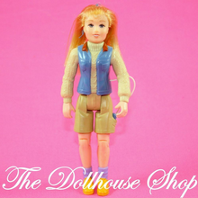 Fisher Price Loving Family Dollhouse Doll Blonde Camper Mom Camping Guide People-Toys & Hobbies:Preschool Toys & Pretend Play:Fisher-Price:1963-Now:Dollhouses-Fisher-Price-Blonde Hair,Camping Sets,Dollhouse,Dolls,Fisher Price,Loving Family,Mother,Used-The Dollhouse Shop