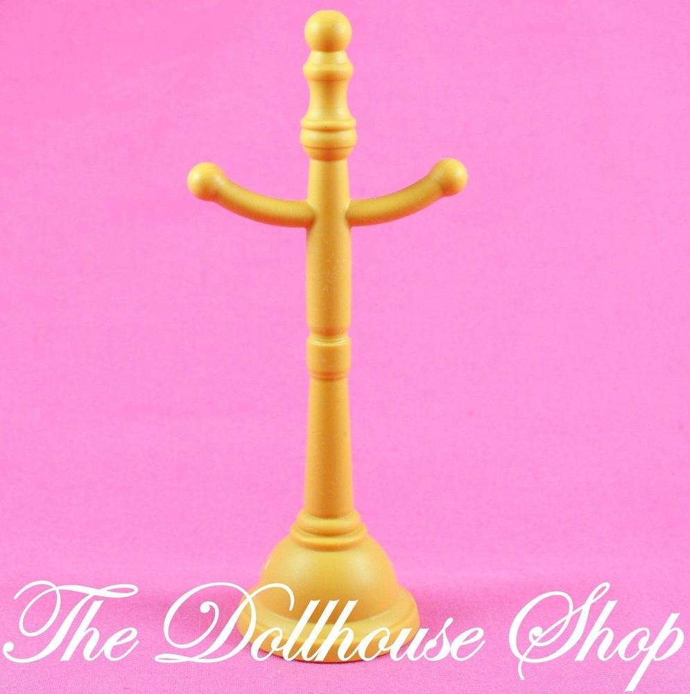 Fisher Price Loving Family Dollhouse Doll Hat Tree Coat Stand Rack Bedroom-Toys & Hobbies:Preschool Toys & Pretend Play:Fisher-Price:1963-Now:Dollhouses-Fisher-Price-Bedroom,Dollhouse,Fisher Price,Living Room,Loving Family,Used-The Dollhouse Shop