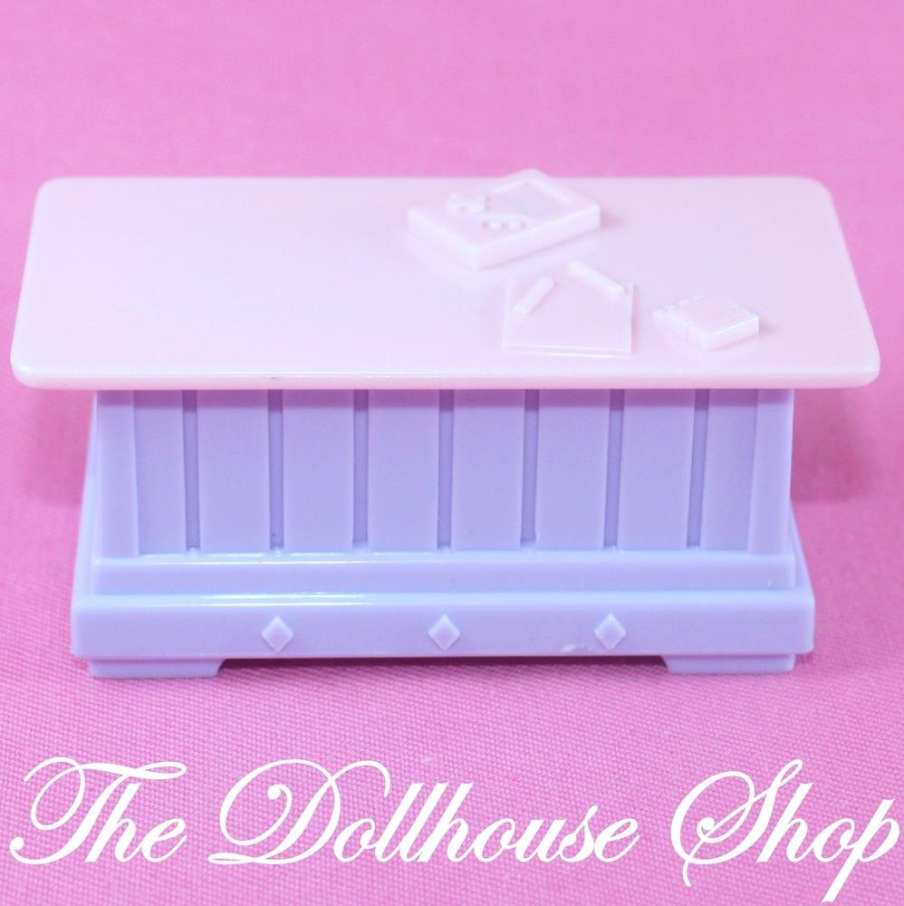 Fisher Price Loving Family Dollhouse Doll Pink Toy Box Chest Nursery Playroom-Toys & Hobbies:Preschool Toys & Pretend Play:Fisher-Price:1963-Now:Dollhouses-Fisher-Price-Dollhouse,Fisher Price,Kids Bedroom,Loving Family,Nursery Room,Playroom,Used-The Dollhouse Shop