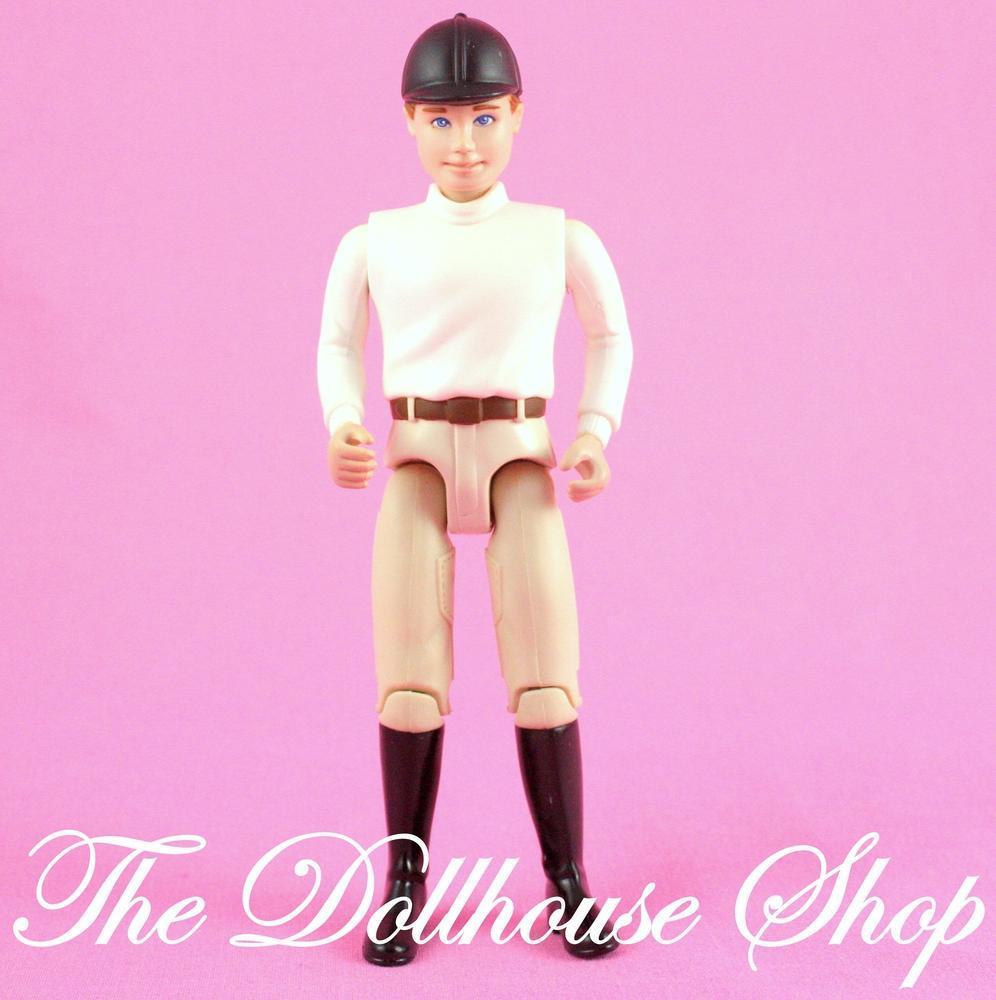 Fisher Price Loving Family Dollhouse English Style Horse Rider Dad Doll Steve-Toys & Hobbies:Preschool Toys & Pretend Play:Fisher-Price:1963-Now:Dollhouses-Fisher-Price-Dollhouse,Dolls,English Style Riders,Father,Fisher Price,Horse Rider,Loving Family,Used-The Dollhouse Shop