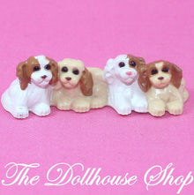 Fisher Price Loving Family Dollhouse Four Pet Puppy Dogs Puppies-Toys & Hobbies:Preschool Toys & Pretend Play:Fisher-Price:1963-Now:Dollhouses-Fisher-Price-Animals & Pets,Brown,Dollhouse,Fisher Price,Loving Family,Used-Fisher Price Loving Family Dollhouse Four Puppy Dogs—perfect for dollhouse play! Find these cute pups at The Dollhouse Shop for endless fun and creativity.-The Dollhouse Shop