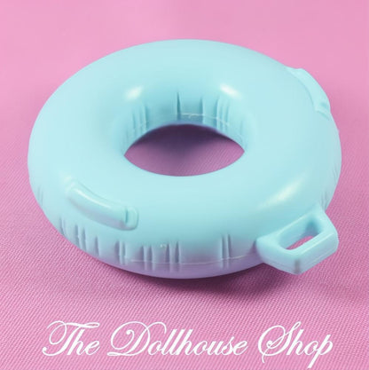 Fisher-Price Loving Family Dollhouse Fun at the Lake Blue Inner Tube Tire Boat-The Dollhouse Shop