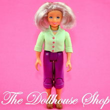 Fisher Price Loving Family Dollhouse Grandma Grandmother Grandparent Doll-Toys & Hobbies:Preschool Toys & Pretend Play:Fisher-Price:1963-Now:Dollhouses-Fisher-Price-Dollhouse,Dolls,Fisher Price,Grandma,Loving Family,Used-The Dollhouse Shop