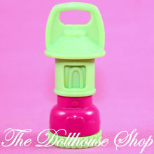 Fisher Price Loving Family Dollhouse Green Camping Lantern Camp Light-Fisher-Price-Camping Sets,Dollhouse,Fisher Price,Loving Family,Used-Fisher Price Loving Family Dollhouse Camping Lantern lights up with a twist! Perfect for dollhouses. Find it now at The Dollhouse Shop!-The Dollhouse Shop