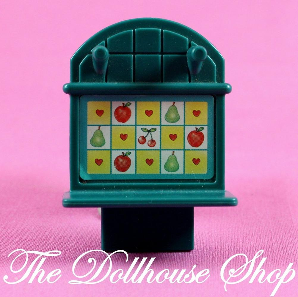 Fisher Price Loving Family Dollhouse Green Kitchen Shelf For Egg Food Frying Pan-Toys & Hobbies:Preschool Toys & Pretend Play:Fisher-Price:1963-Now:Dollhouses-Fisher-Price-Dollhouse,Dream Dollhouse,Fisher Price,Kitchen,Loving Family,Replacement Parts,Used-The Dollhouse Shop