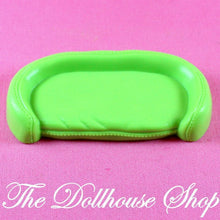 Fisher Price Loving Family Dollhouse Green Pet Puppy Dog Cat Kitten Bed-Toys & Hobbies:Preschool Toys & Pretend Play:Fisher-Price:1963-Now:Dollhouses-Fisher-Price-Animal & Pet Accessories,Dollhouse,Fisher Price,Loving Family,Used-Fisher Price Loving Family Dollhouse Green Pet Bed for puppies or kittens. Perfect for pretend play! Find it now at The Dollhouse Shop!-The Dollhouse Shop