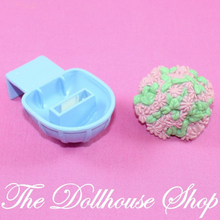 Fisher Price Loving Family Dollhouse Hanging Basket Plant Garden Flowers-Toys & Hobbies:Preschool Toys & Pretend Play:Fisher-Price:1963-Now:Dollhouses-Fisher-Price-Dollhouse,Fisher Price,Loving Family,Plants and Vases,Replacement Parts,Used-The Dollhouse Shop