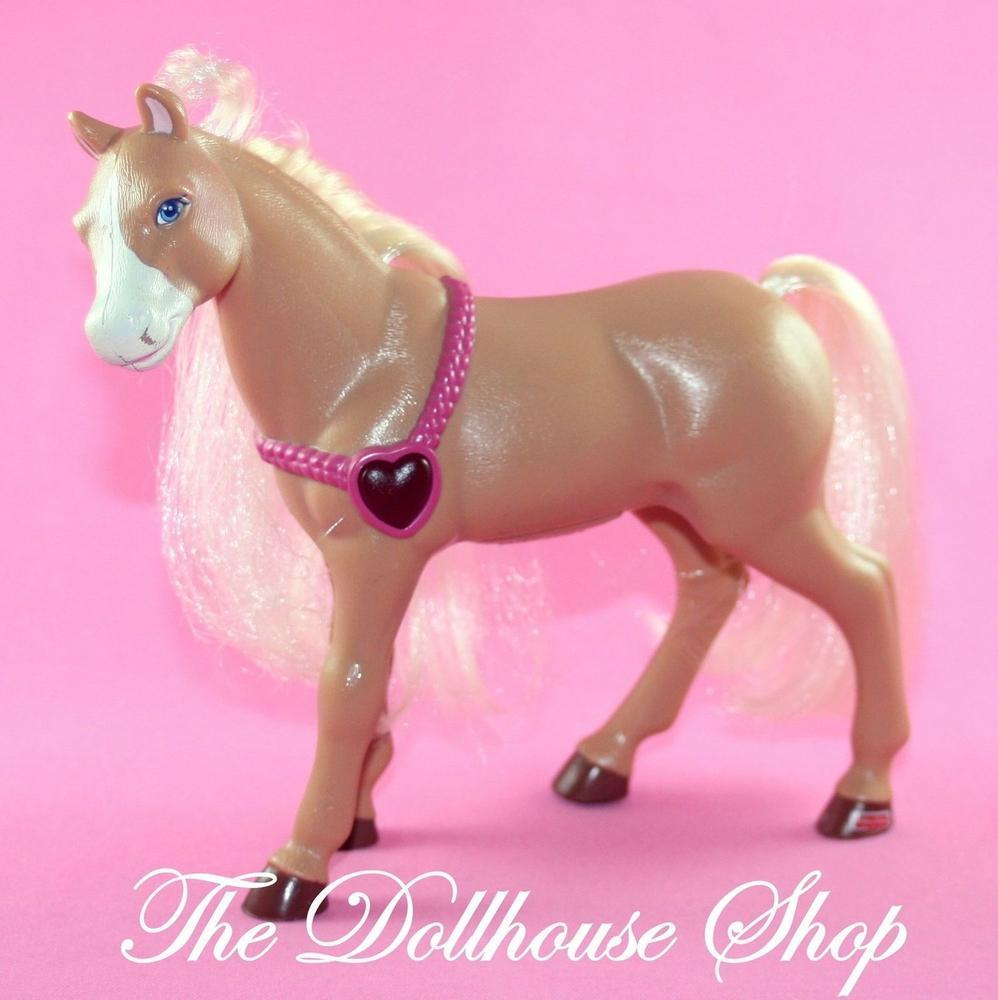 Fisher Price Loving Family Dollhouse Heart Pony Musical Mom Horse 'Dell'-Toys & Hobbies:Preschool Toys & Pretend Play:Fisher-Price:1963-Now:Dollhouses-Fisher-Price-Dollhouse,Fisher Price,Friendship Ponies,Horses & Stables,Loving Family,Used-The Dollhouse Shop